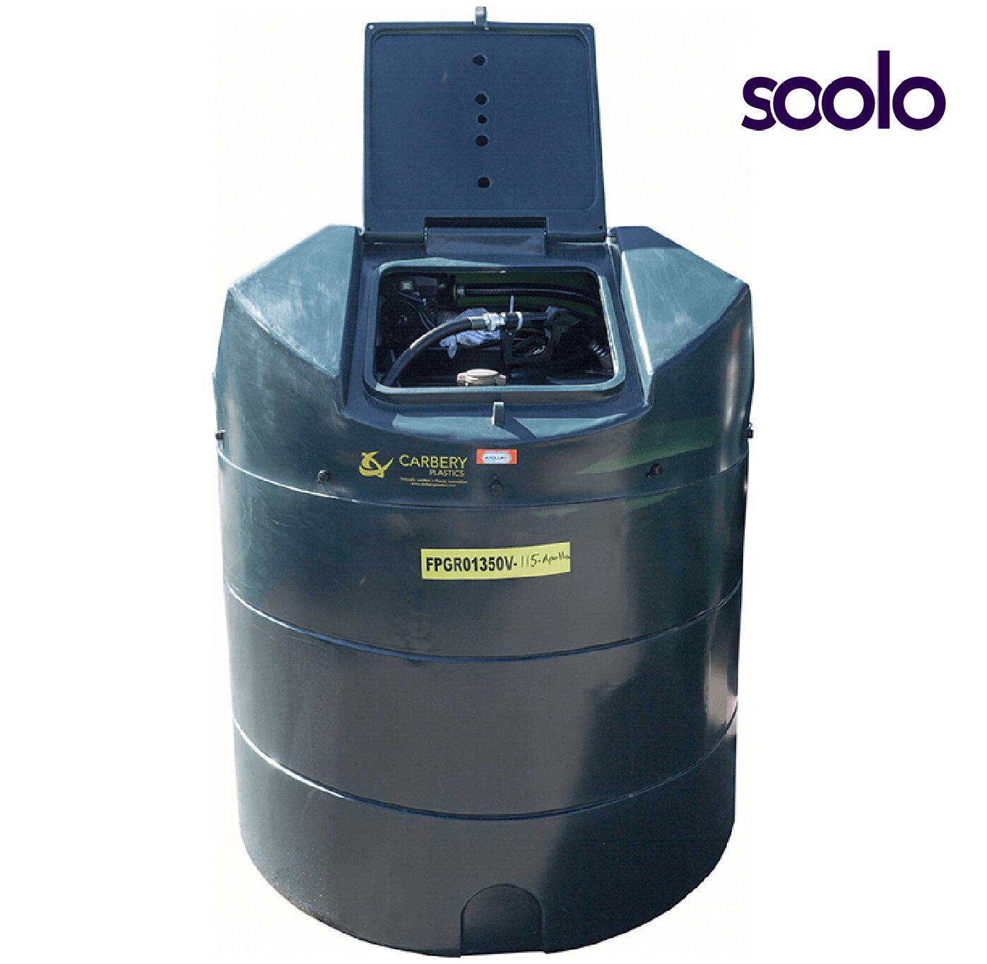 1350 Liter Dieseltank Fuel Point - Standard + Soolo fjernpeiling