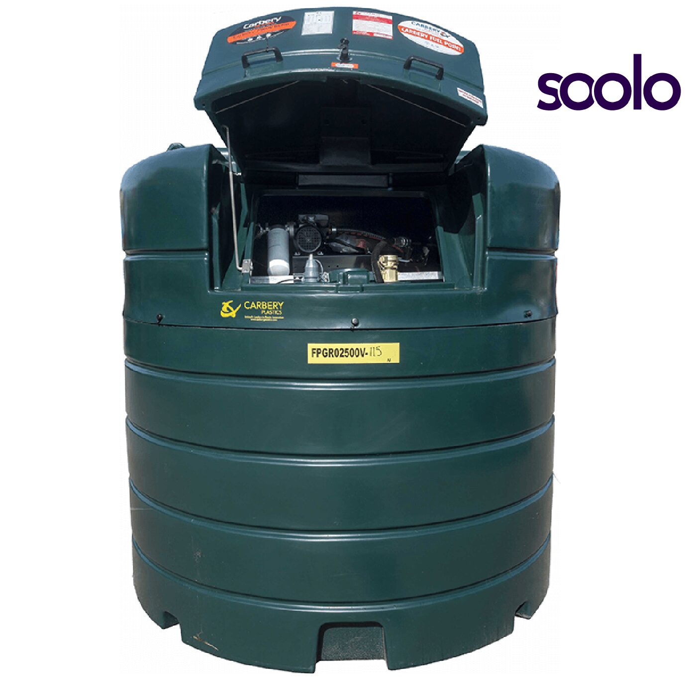 2500 Liter Dieseltank Fuel Point - Standard + Soolo fjernpeiling